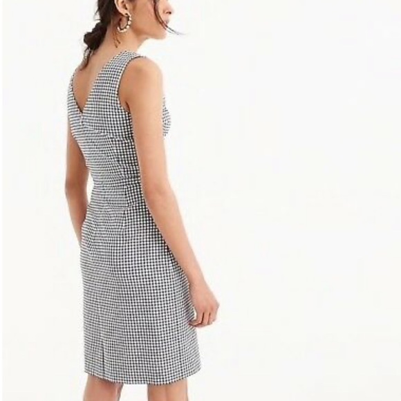 J.Crew Seersucker Gingham Pink Dress - Picture 7 of 7